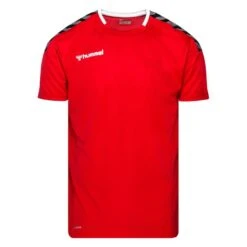 Hummel Playershirt Authentic Poly - True Red/White