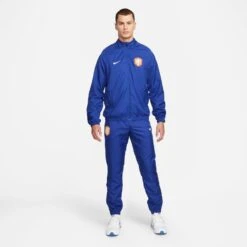Nike Holland Tracksuit Dri-FIT Strike Woven 2022/23 - Deep Royal Blue/White
