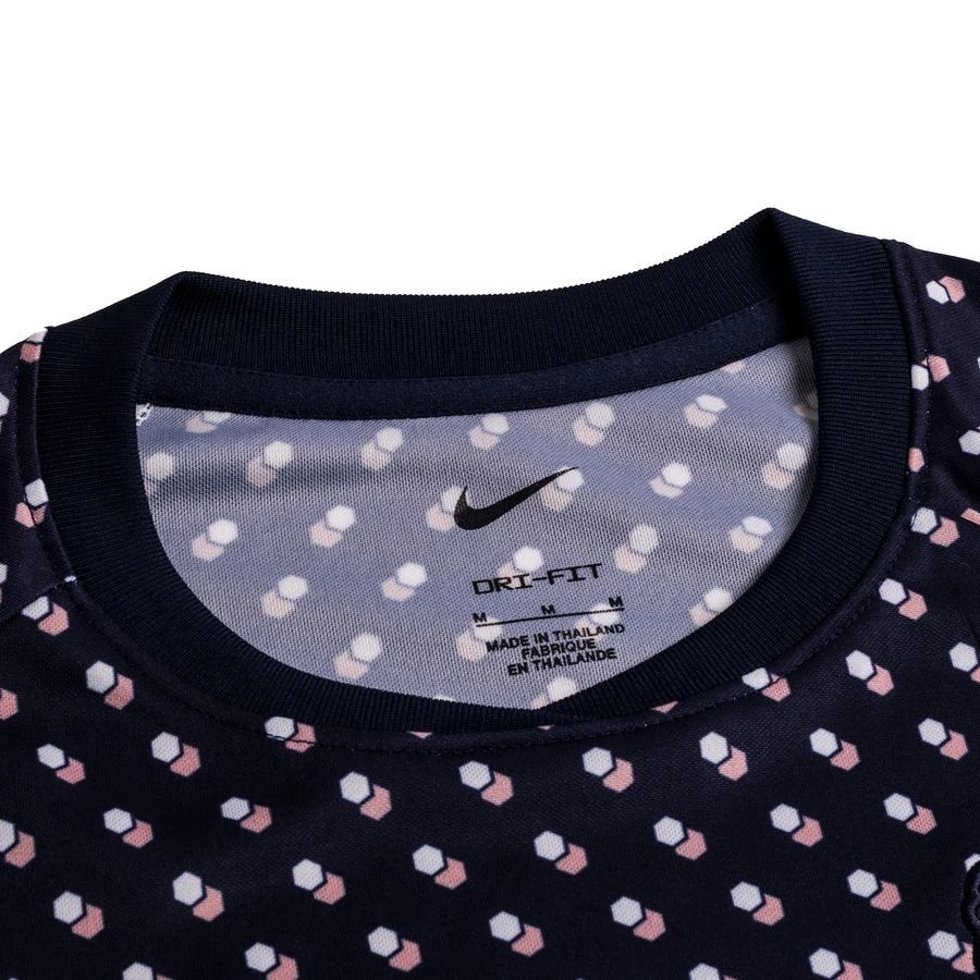 Nike France Training T-Shirt Dri-FIT Women's EURO 2022 - Blackened Blue/White Woman - Image 2