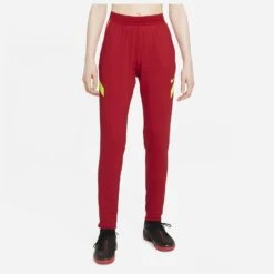 Nike Training Trousers Dri-FIT Strike 21 - Gym Red/Bright Crimson/Volt Woman