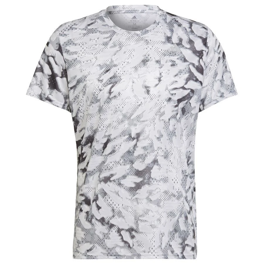 Adidas Training T-Shirt Fast Graphic - Grey One/White