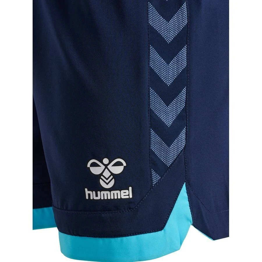 Hummel Denmark Training Shorts Pro Woven Women's World Cup 2023 - Marine/Bluefish Woman - Image 3