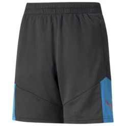 PUMA Training Shorts IndividualFINAL - PUMA Black/Blue Kids