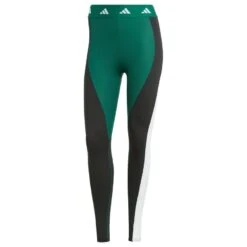 Adidas Tights Techfit 7/8 Colorblock - Black/Green/White Woman