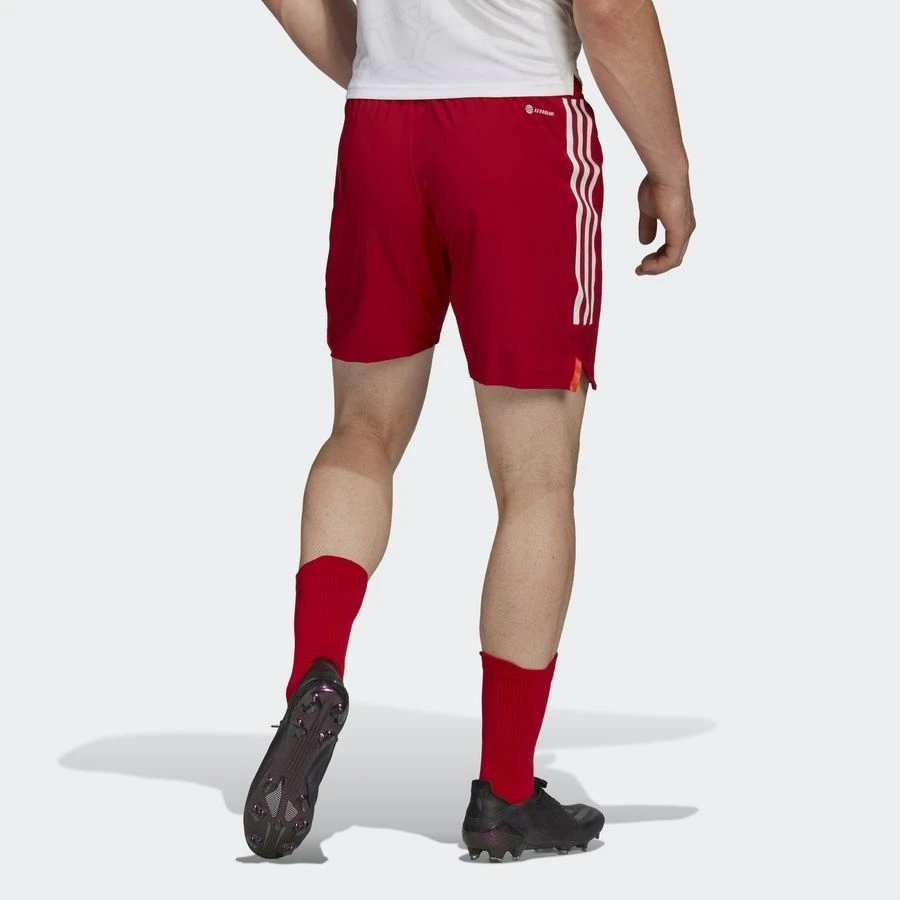Adidas Football Shorts Condivo 22 Match Day - Red/White - Image 3