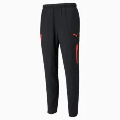 Puma Milan Training Trousers Pre Match Woven - Black/Red