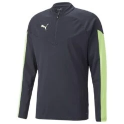PUMA Training Shirt IndividualFINAL 1/4 Zip - Parisian Night/Fizzy Light