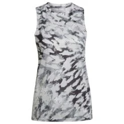Adidas Tank Top Fast Graphic - Grey One/White Woman