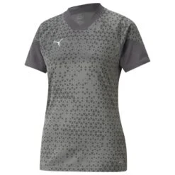 Puma TeamCUP Training Jersey Wmn Flat Medium Gray