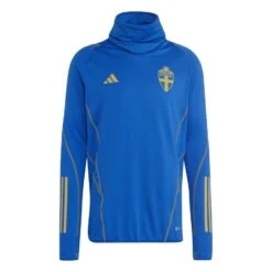 ADIDAS Sweden Training Shirt Warm Condivo Pro 22 - Glow Blue/Equipment Yellow