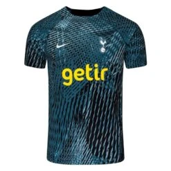 Nike Tottenham Training T-Shirt Dri-FIT Pre Match - Rift Blue/Blue/White