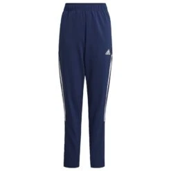 Adidas Training Trousers Tiro 21 Woven - Blue/White Kids