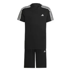 Adidas Training Set Train-Essentials 3-Stripes - Black/White Kids