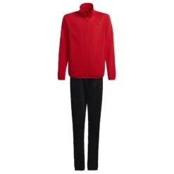 Adidas Tracksuit Essentials - Vivid Red/Black Kids