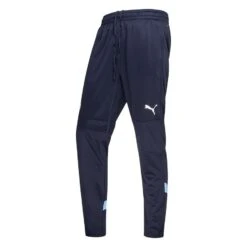 Puma Manchester City Training Trousers - Parisian Night/Team Light Blue