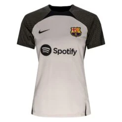 Nike Barcelona Training T-Shirt Dri-FIT Strike - Sand/Sequoia/Black Woman