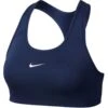 Nike Swoosh Sports Bra - Midnight Navy/White Woman