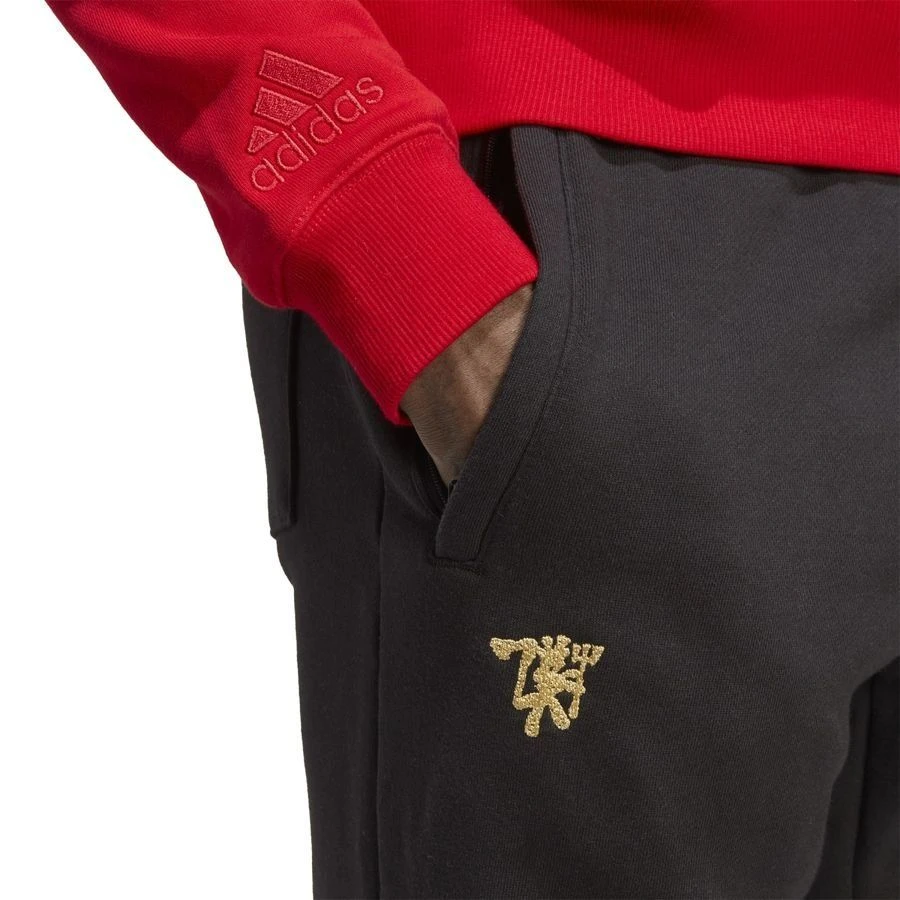 ADIDAS Manchester United Track Pants China Pack - Black - Image 6