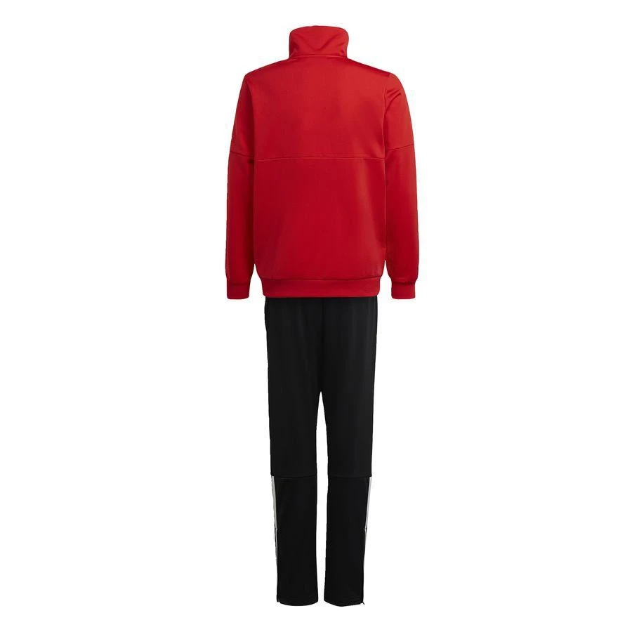 Adidas Training Suit 3-Stripes Team - Vivid Red/White/Black Kids - Image 2
