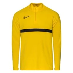 Nike Training Shirt Academy 21 Drill Top - Yellow/Black/Anthracite