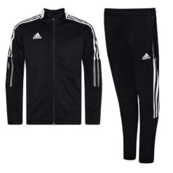 Adidas Tracksuit Tiro - Black/White Kids