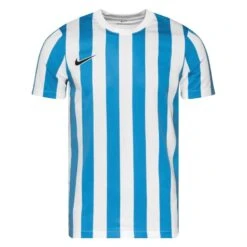 Nike Playershirt DF Striped Division IV - White/University Blue/Black