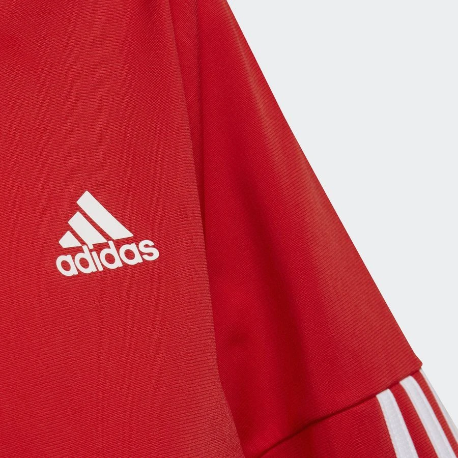 Adidas Training Suit 3-Stripes Team - Vivid Red/White/Black Kids - Image 3
