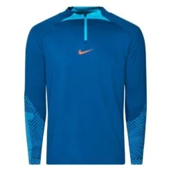 Nike Training Shirt Dri-FIT Strike - Marina Blue/Chlorine Blue/Siren Red