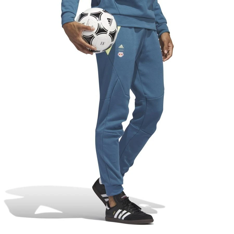 ADIDAS New York Red Bulls Training Trousers Travel - Blue - Image 4
