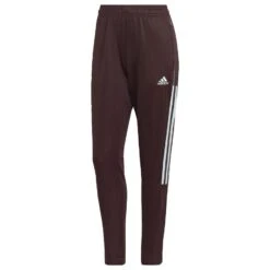 Adidas Training Trousers Tiro - Shadow Maroon/Blue Woman