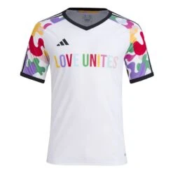 Adidas Training T-Shirt Tiro Pride - White/Multicolor