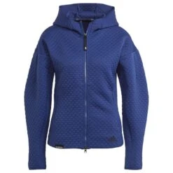 Adidas Hoodie Z.N.E. Full Zip - Victory Blue Woman