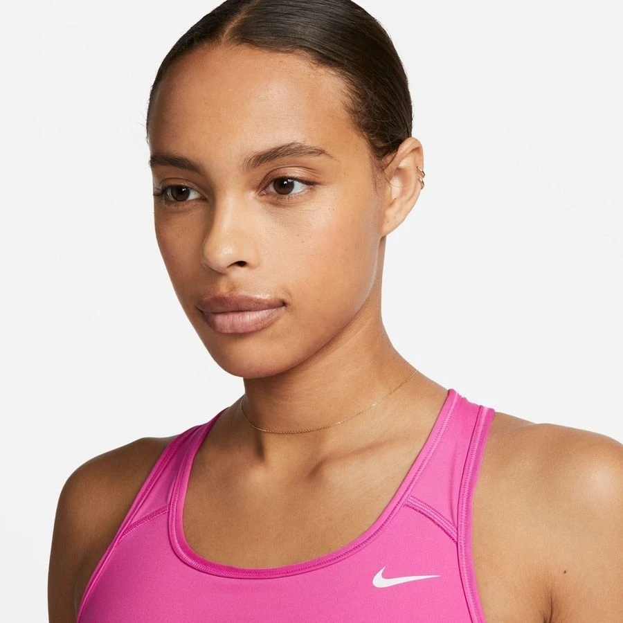 Nike Sports Bra Swoosh Non-pad - Fuchsia/White Woman - Image 3