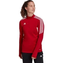 Adidas Training Shirt Condivo 22 - Team Power Red/White Woman