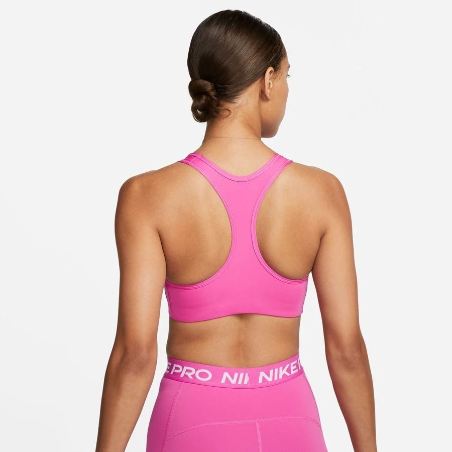 Nike Sports Bra Swoosh Non-pad - Fuchsia/White Woman - Image 2