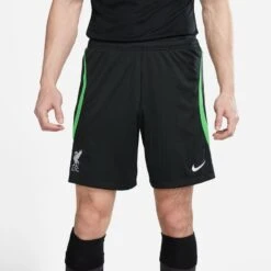 Nike Liverpool Training Shorts Dri-FIT Strike - Black/Poison Green/White