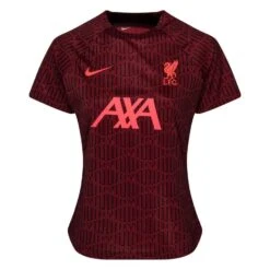 Nike Liverpool Training T-Shirt Pre Match - Tough Red/Burgundy/Siren Red Woman