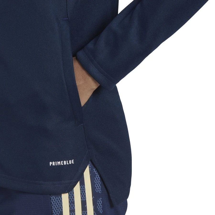 ADIDAS Sweden Track Top Condivo 21 SVFF - Navy Blue/Easy Yellow Woman - Image 5