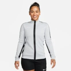Nike Track Jacket Dri-FIT Academy 23 - Wolf Grey/Black/White Woman