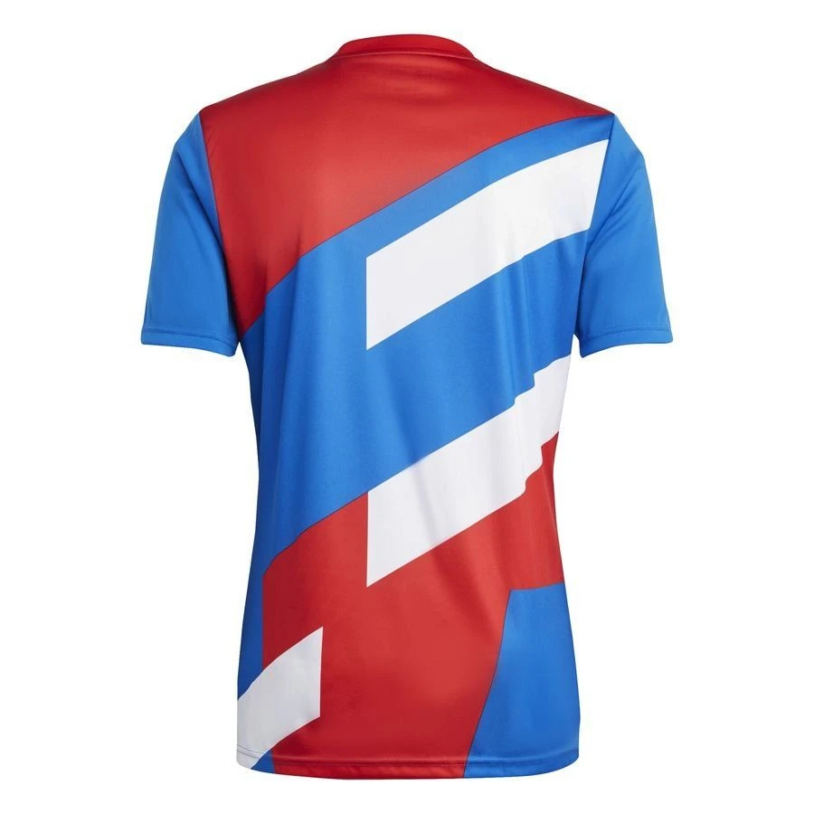 ADIDAS Bayern München Training T-Shirt Pre Match - Bright Royal/Red/White - Image 3